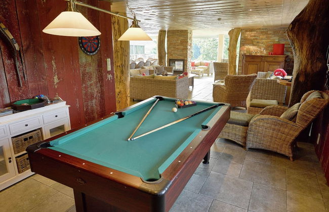 Comfortable Chalet With Indoor Pool, Hammam and Sauna Near Stoumont - Foto 48