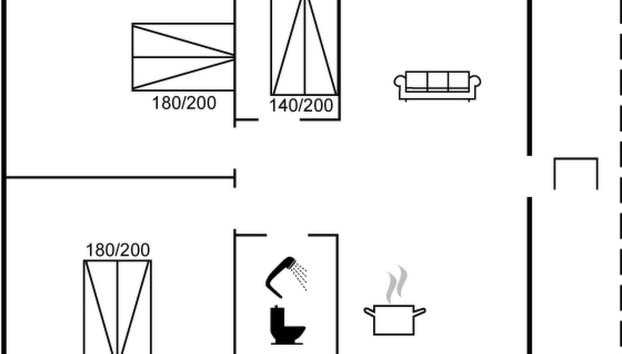 "Aman" - 700m to the fjord - Foto 2, Floorplan