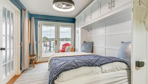 Dock, Deck and View Lakefront Chippewa Falls Studio - Foto 5