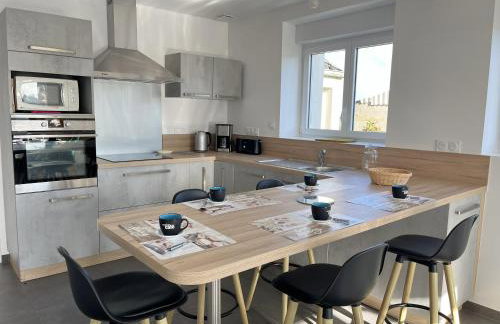 Maison proche sentier littoral et mer, pour 8 personnes - Foto 5