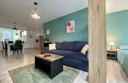 L'Appartement Jebari - Esprit loft Carcassonne proche cité médiéval et aéroport - Foto 12