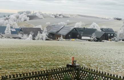 Ferienhaus VILLA ZAUBERBLICK am Rennsteig Frankenwald FREISTEHEND naturnah HUNDEFREUNDLICH eingezäunt - Foto 22