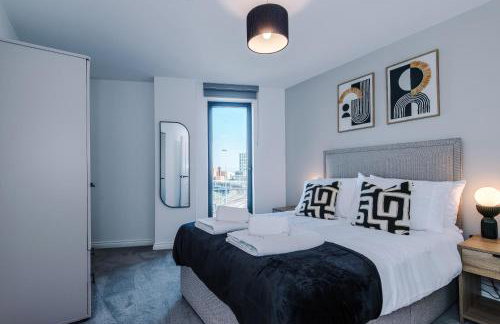 Bright Leeds City Centre 2-Bed Apt, Super-fast Wifi - Foto 13