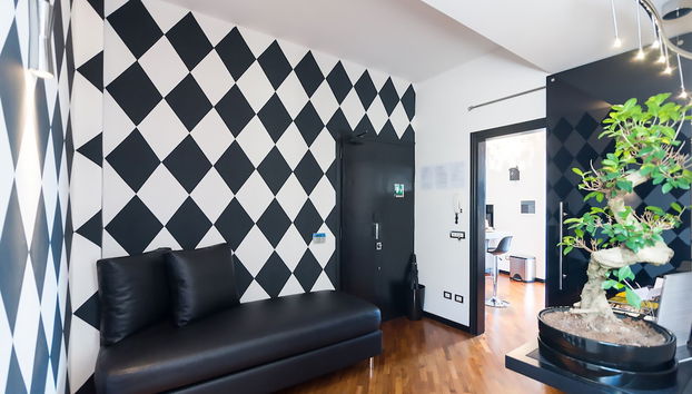 Coin salon dans le hall