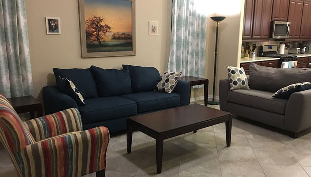 Zona de estar del vestíbulo