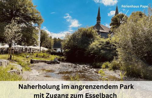 Ferienhaus Pape - 300m2, 17 Betten - mit großem privatem Garten, Pool, Dart, Sauna-, Grill- und Spielbereich - Ideal für Familien - Foto 46