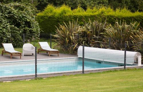 Studio À La Campagne Avec Piscine - Foto 18