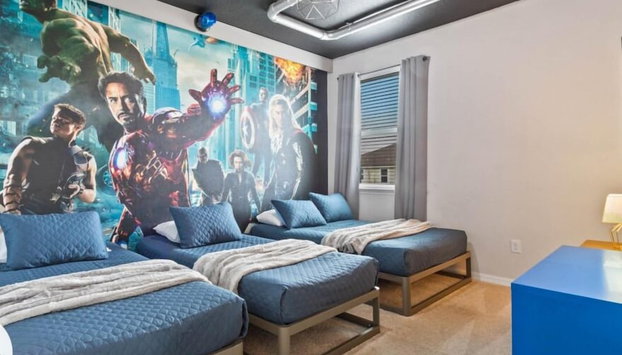 9 Bed 6.5 Bath Solara Resort 9 Bedroom Home by RedAwning - Foto 5, Habitación