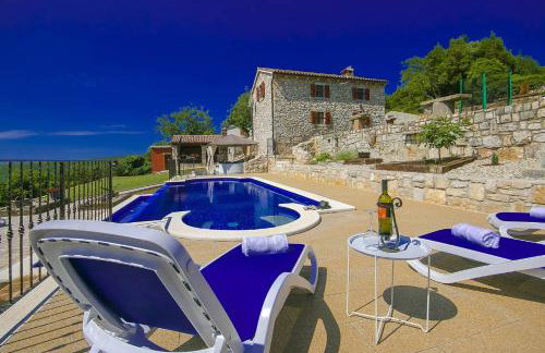 Beautiful stone Villa with private pool near Rabac by WiiBuk - Foto 9