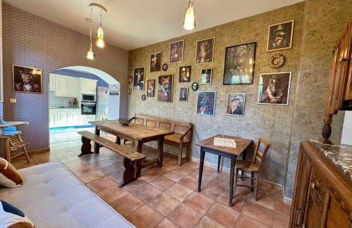 La Clef Decamp La Longère 1750 Hambye piscine grand jardin - Foto 26