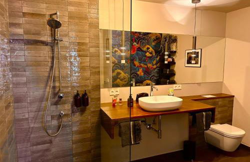 bluestar apartments am Storkower See inkl Badesteg und Gartensauna - Foto 30