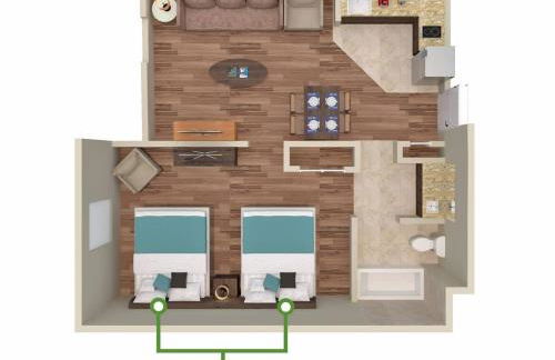 1BR FREE Shuttle to Disney Parks HS305 - Foto 29