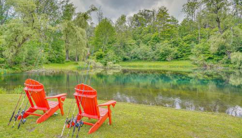 Ambient Manchester Village Abode with Deck and Pond! - Photo 3