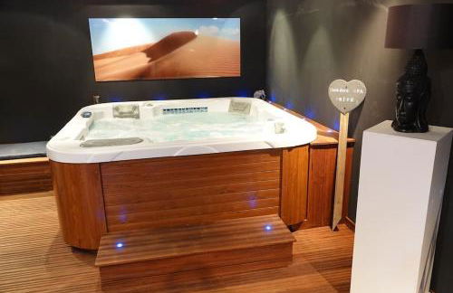 Gite de groupe à la campagne Salle au RDC Espace bien être jacuzzi hammam sport - Photo 29