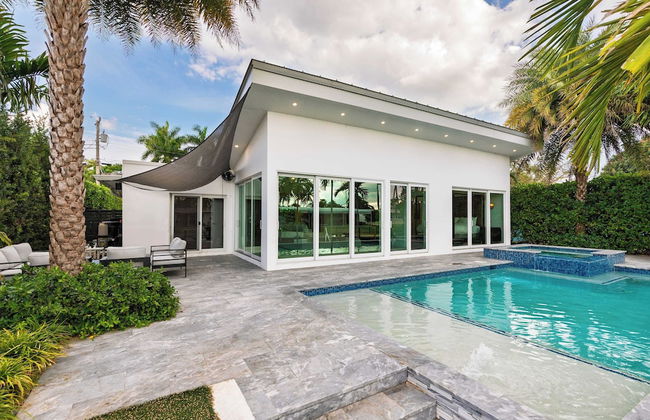 Luxury Waterfront Home w/ Pool, Hot Tub & Dock Near Las Olas Gulfstream - Foto 35