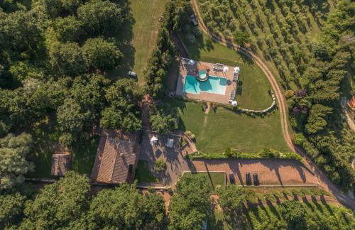 Villa Le Polle di Meletro - Exclusive Tuscan Villa with Private Pool & Panoramic Glass Sauna - Foto 42