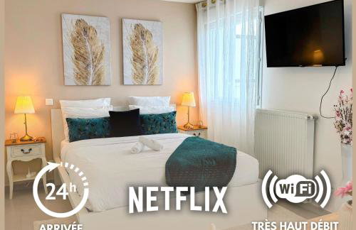 Studio Hôtel - Lit King Size - Parking - Wifi - Foto 1