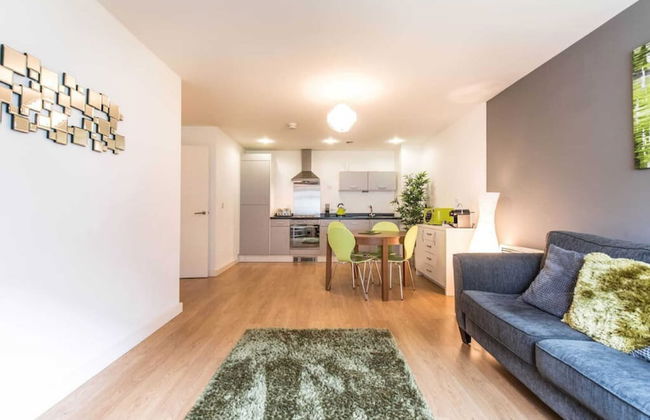 Modern 1kb, 1DB Apt - Salford Quays - Foto 4
