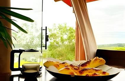 Chalé Mirante, piscina, cachoeira, lago e vista espetacular em Alexânia Goiás - Foto 36