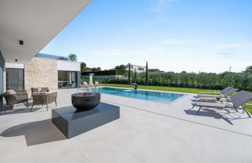 Villa Asmoa for 8 people near Porec with 45 m2 heated pool, wellness & sea view - Foto 22