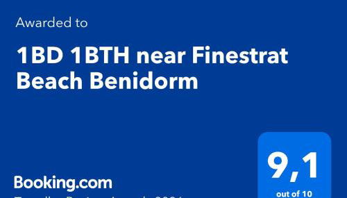 1BD 1BTH near Finestrat Beach Benidorm - Foto 2