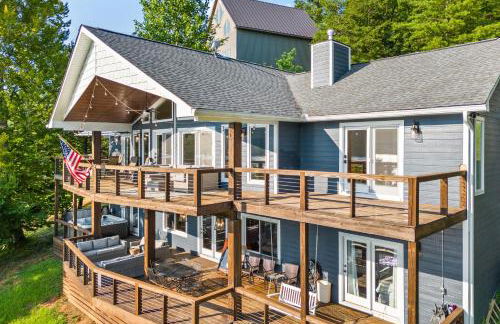 Lakefront Escape Sleep 12 Dock Hot Tub Pool Grill - Foto 60