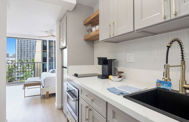 Renovated Pacific Monarch Studio Near Waikiki Beach - Foto 138