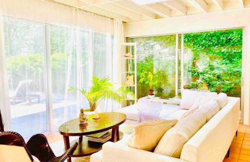 Midcentury Modern ZenHouse Sculptor Studio - Foto 17