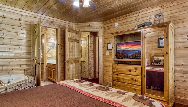 Ern850 - Simply The Best - Great Location - Close To All The Action! 4 Bedroom Cabin by RedAwning - Foto 5, Habitación