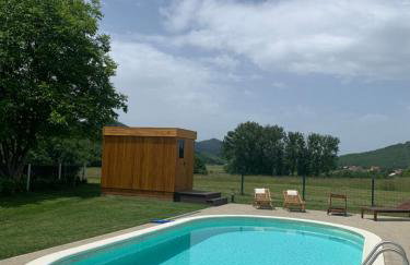 V's place - wooden house with heated pool and outdoor sauna - Foto 22