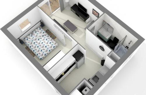 Ty Cocoon- Appartement avec terrasse et parking privé - Photo 3