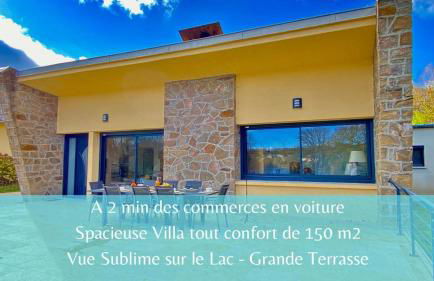 Villa le Menhir 4 Ch au Bord du Lac et Terrasse - Foto 14