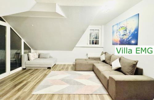 Ferienhaus Villa EMG Gelsenkirchen nah Essen Dortmund mit Pool und Garten für Familien Gruppen bis 21 Personen - Foto 39