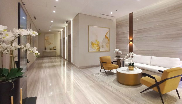 Sala de estar do lobby