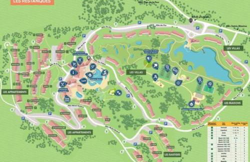 Villa de Charme 60 m2 Piscines Tennis Loisirs Inclus Residence Premiun Pierre et Vacances Les Restanques du Golfe de Saint Tropez - Foto 75