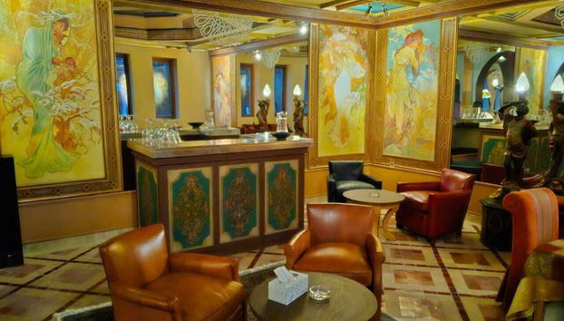 Palais Villa Oyussoud - Foto 5, Salón en el vestíbulo