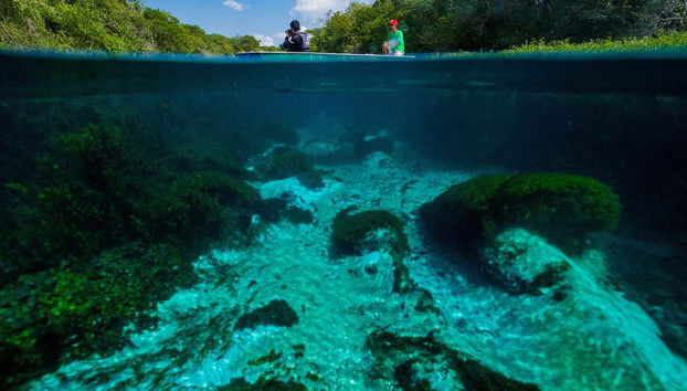 Navigando sul fiume Sucuri