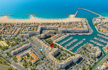 Appartement vue mer Carnon Plage dernier étage proche Parc Expo - Photo 27