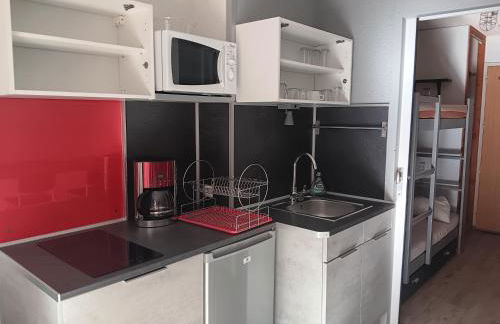 Location semaine 7 nuits du samedi au samedi Studio 20m2 cozy 4pers au pied d une piste bleu accès remontés - Foto 3