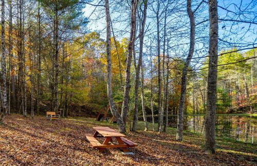 Modern Mountain Retreat~120ac~ Pond~Boat~Trails~FP - Foto 50