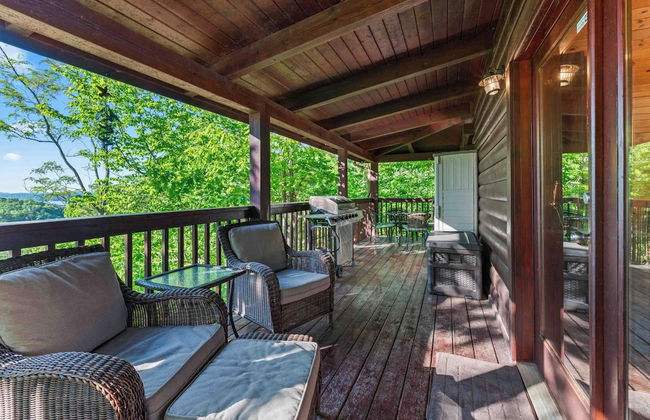 Rustic 3br Cabin Near Lake w/ Hot Tub! - Foto 32