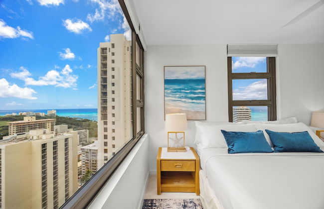 Diamond Head and Ocean views with King Bed and Parking - Foto 33