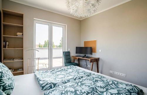 Luxuriöse Wohnung mit Terrasse und Balkon - 24h Check-In - Foto 18