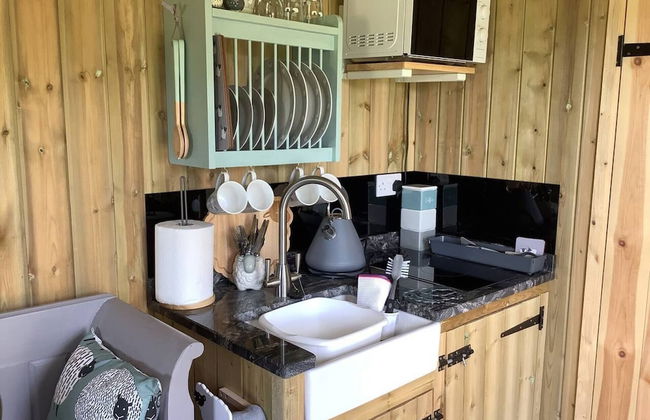 The Shepherds Hut at Hafoty Boeth - Foto 7
