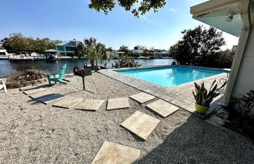 Blue Heron House, Private 4 BR Waterfront w Heated Pool and Fire Pit - Foto 20