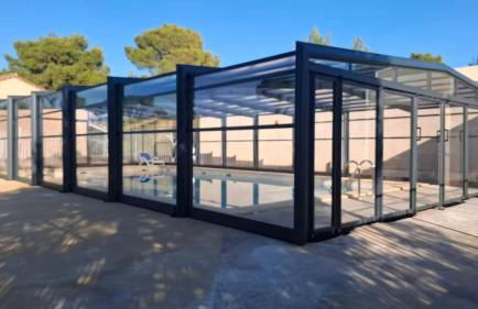 Maison, 8 places, 3 chambres, clim, piscine, tennis - Foto 15