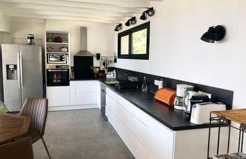 Corse villa sea view 180 AC 4 bedeooms sleeps 10 - Foto 9