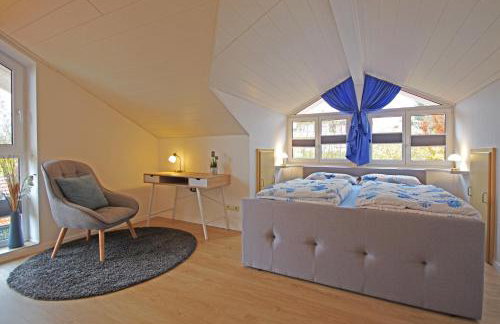 Schöne Ferienwohnung im Allgäu Lauben bei Kempten Urlaub Unterkunft FeWo Bergblick 70qm - Foto 19