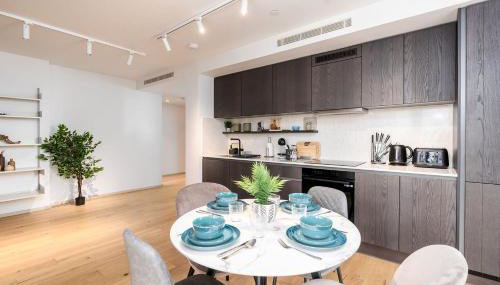King's Cross Retreat With Terrace 2 Bed 2 Bath Coal Drops Yard 10 Mins Walk From St Pancras Station - Foto 4