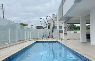 Lindo ap, mobiliado na praia do Novo Campeche - Foto 1